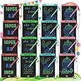 Mini LCD Writing Tablet for Kids, 12 Pack – 4.5 Inch Mini Drawing Board. Fun and Educational for Kids That Sketch and Doodle. Perfect Party Favor, Goodie Bag and Gift Bag Filler, School Prize Or Gift - PuriLite