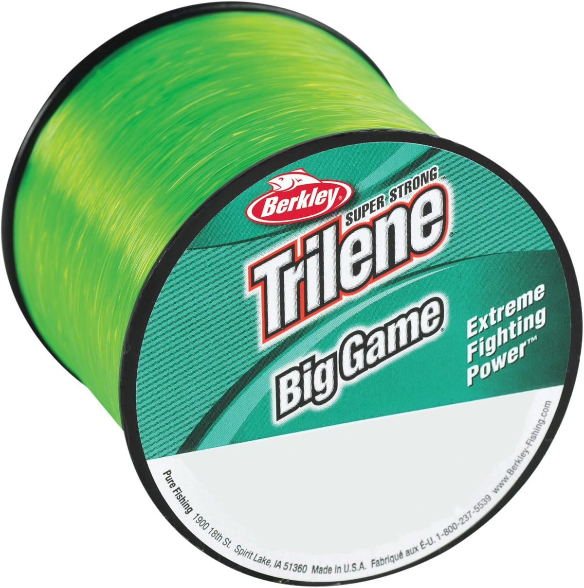 Berkley Trilene Big Game Monofilament 1-Pound Spool - PuriLite