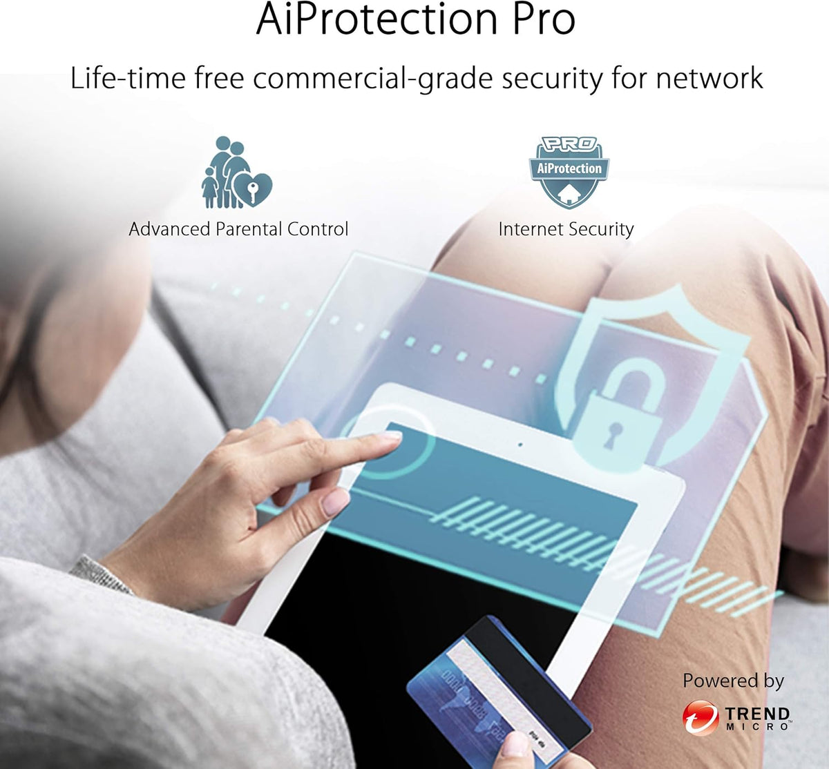 ASUS ZenWiFi XT9 AX7800 Tri-Band WiFi 6 Mesh System, Covearge up to 5700 sq ft, Subscription-Free Network Security, Advanced Parental Controls, 4G & 5G Mobile Tethering, VPN, Easy Setup, 2.5G Port - PuriLite