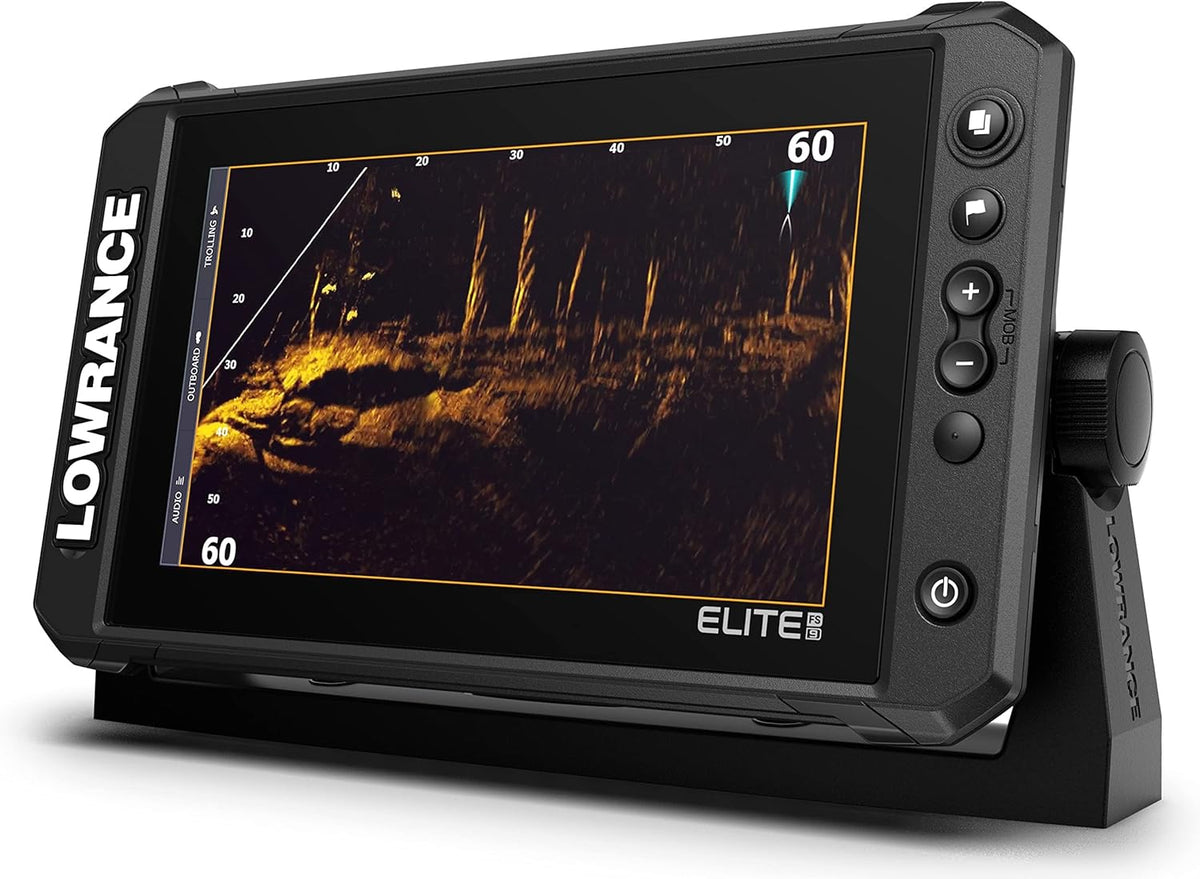 Lowrance Elite FS 7 Fish Finder with HDI Transducer, Preloaded C-MAP Contour+ Charts - PuriLite