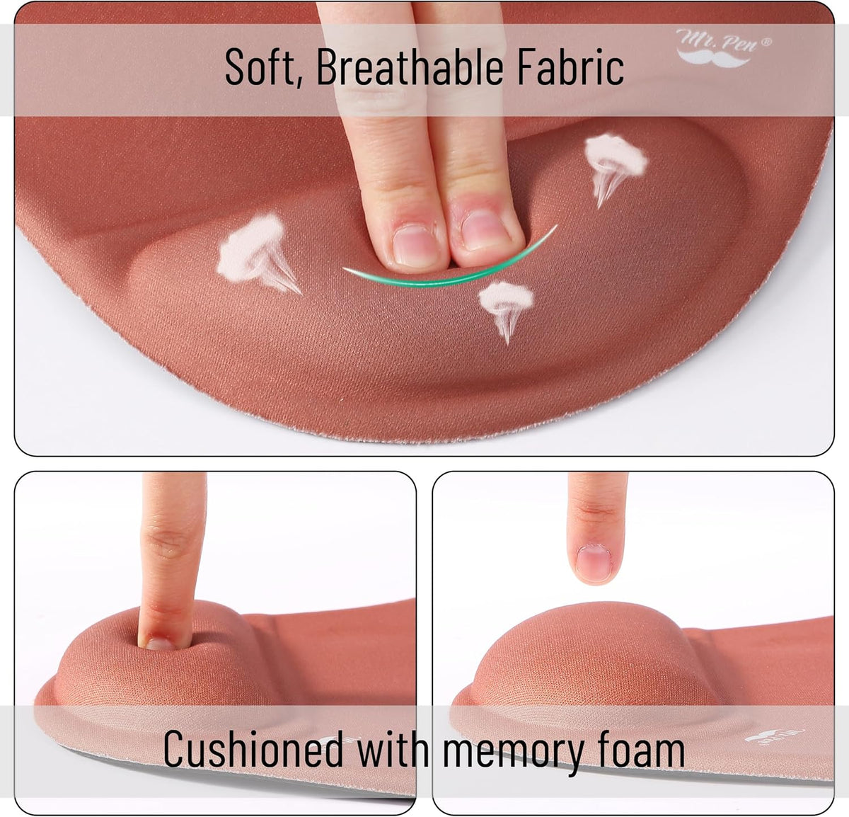 Purilite Select Ergonomic Gel Mouse Pad - PuriLite