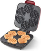 DASH Multi Mini Heart Waffle Maker - Six 3” Heart Shaped Waffle Molds, Nonstick Waffle Iron with Quick Heat-Up, Nonstick Surface - Perfect Mini Waffle Maker for Kids and Families, Just Add Batter - PuriLite