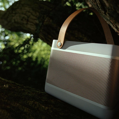 Bang & Olufsen Beolit 20 Powerful Portable Wireless Bluetooth Speaker, Grey Mist - PuriLite