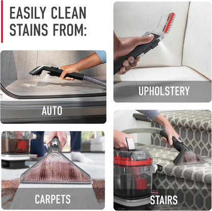 Hoover CleanSlate Carpet & Upholstery Spot Cleaner, Stain Remover, Portable, FH14000V, White - PuriLite