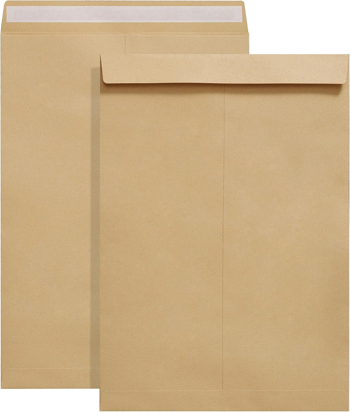 Tanshuqin 9" x 12.75" Self-Seal Catalog Envelopes 32lb Kraft Envelopes for Invitation Cards, Organizing and Storage, Pictures, Photos, Documents (100 PCS) - PuriLite