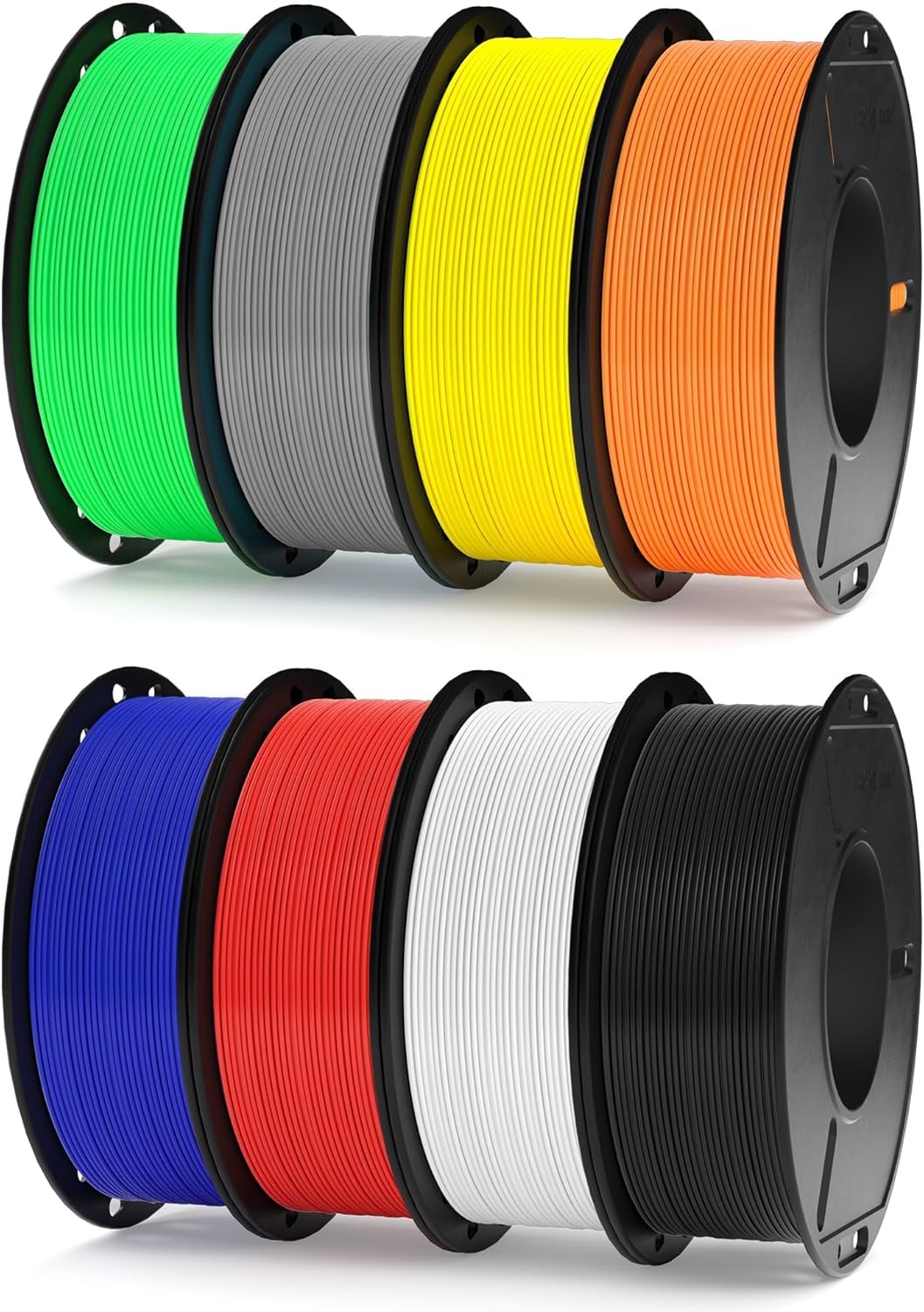 ELEGOO PLA Filament 1.75mm Black 1KG,3D Printer Filament Dimensional Accuracy +/- 0.02mm,1kg Cardboard Spool(2.2lbs) 3D Printing Filament Fits for Most FDM 3D Printers - PuriLite
