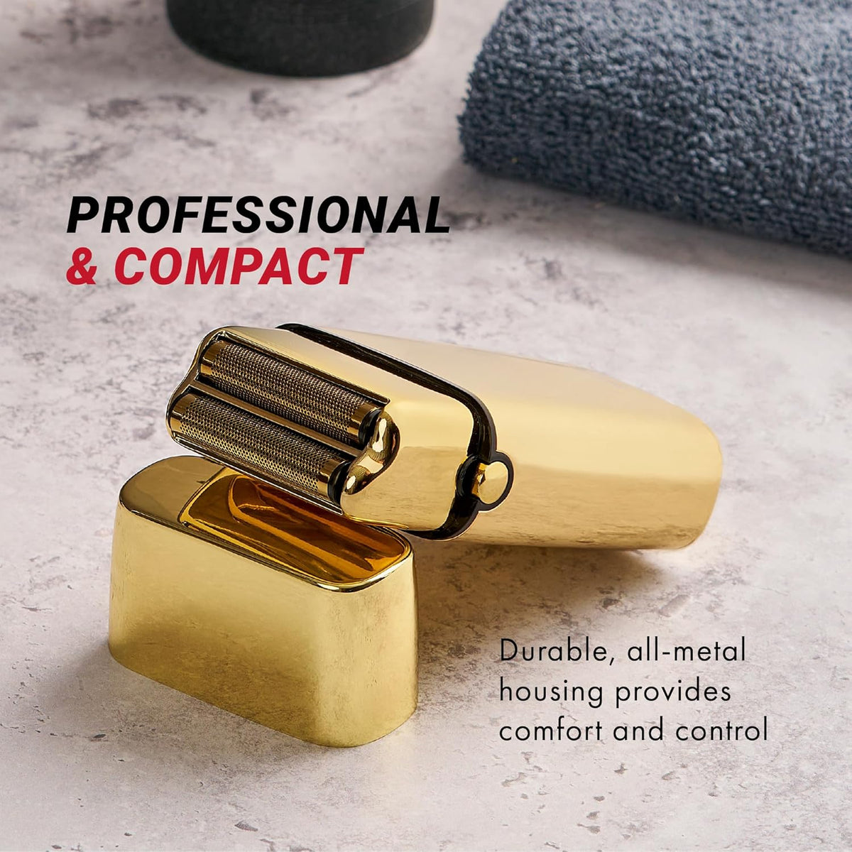 BaBylissPRO FoilFX Cord Cordless Metal Double Foil Shaver - PuriLite