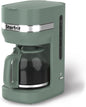 Starfrit 10-Cup Coffee Maker – Keep Warm Function – Reusable Filter Basket – Easy to clean – 900W – Sage - PuriLite