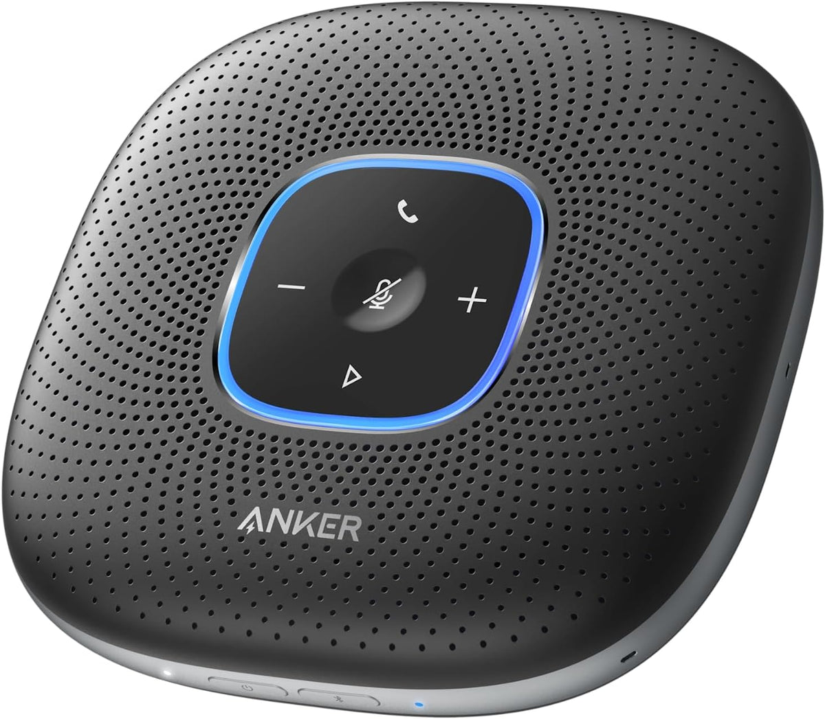 Anker PowerConf Speakerphone, Zoom Certified Conference Speaker with 6 Mics, 360° Enhanced Voice Pickup, 24H Call Time, Bluetooth 5.3, USB C, Compatible with Leading Platforms for Personal Workspaces - PuriLite