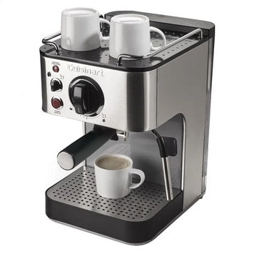 Cuisinart Stainless Steel Espresso Maker with Touch Screen Burr Mill Coffee Grinder - PuriLite