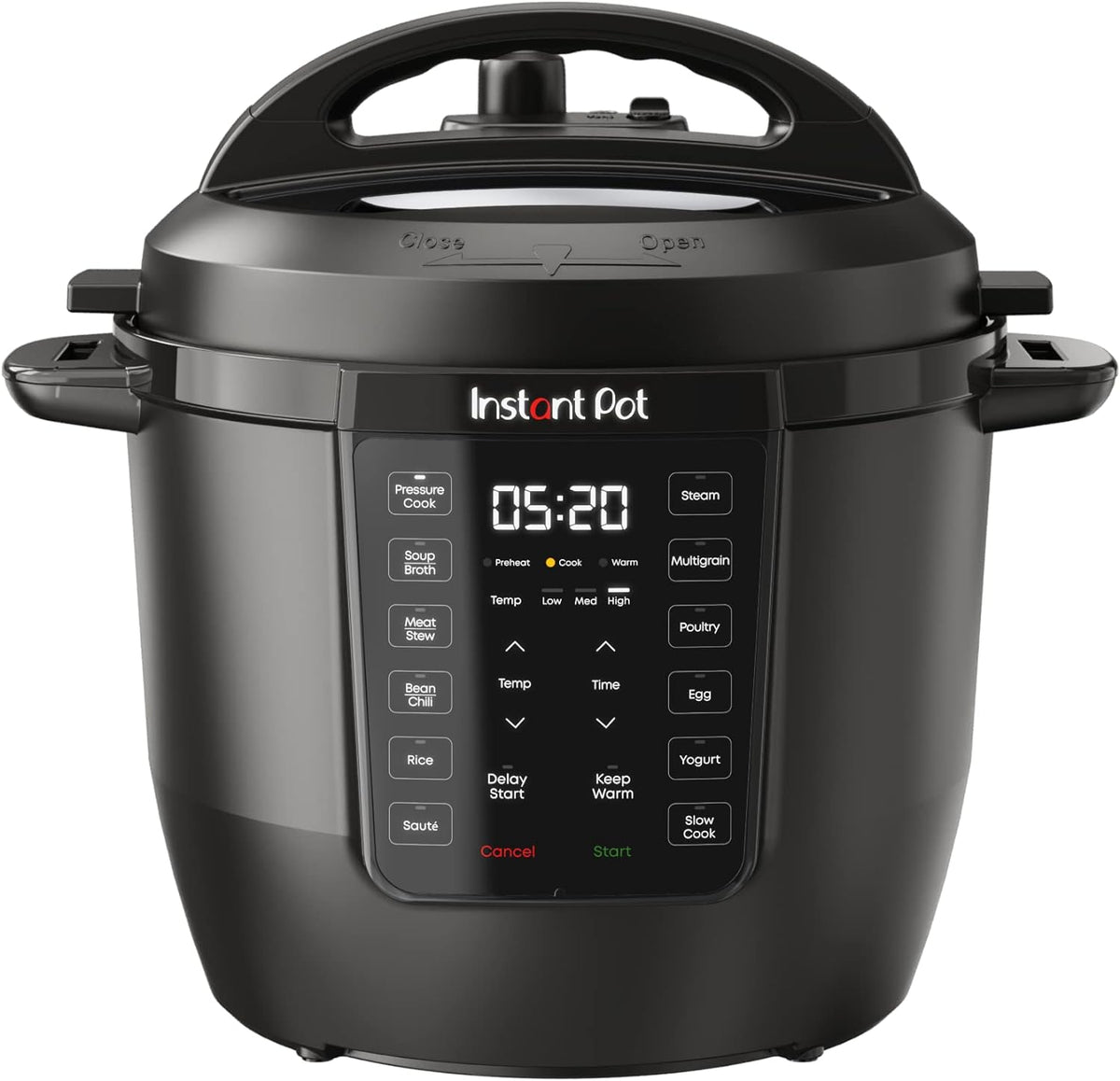 Instant Pot RIO, 7-in-1 Electric Multi-Cooker, Pressure Cooker, Slow Cooker, Rice Cooker, Steamer, Sauté, Yogurt Maker, & Warmer, Includes App With Over 800 Recipes, 6 Quart - PuriLite