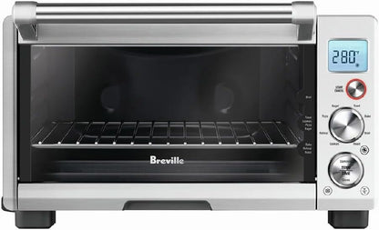 Breville The Smart Oven® Compact Convection, Small Electric Oven, BOV670BSS, Brushed Stainless Steel - PuriLite