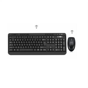 Adesso Keyboard + Mice WKB-1320CB-FR Antimicrobial Wireless Desketop French AZERTY Keyboard and Mouse combo - PuriLite