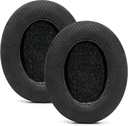 WC Freeze for Arctis Nova - Hybrid Fabric Cooling Gel Replacement Earpads for Arctis Nova Pro Wired, Nova 7, 5, 4, 3, 1 - Made by Wicked Cushions (Does Not Fit Nova Pro Wireless) | Black - PuriLite