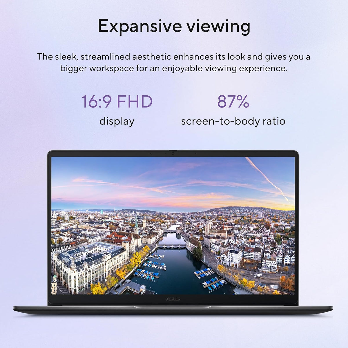 ASUS Chromebook Plus CX15, 15.6” 16:9 FHD (1920 x 1080) Anti-Glare Display, Intel® Core™ 3-N355 Processor, 128GB Storage, 8GB RAM, ChromeOS, Rock Grey, CX1505CTA-AS31-CB - PuriLite