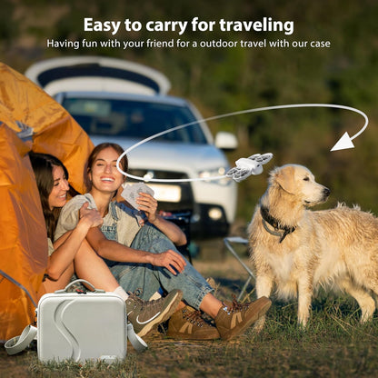 STARTRC Neo Case for DJI Neo Fly More Combo Portable Carrying Protective Bag for DJI Neo Accessories, Compatible with RC-N3/N2 Remote Controller, Neo Intelligent Flight Battery, Charging Hub - PuriLite