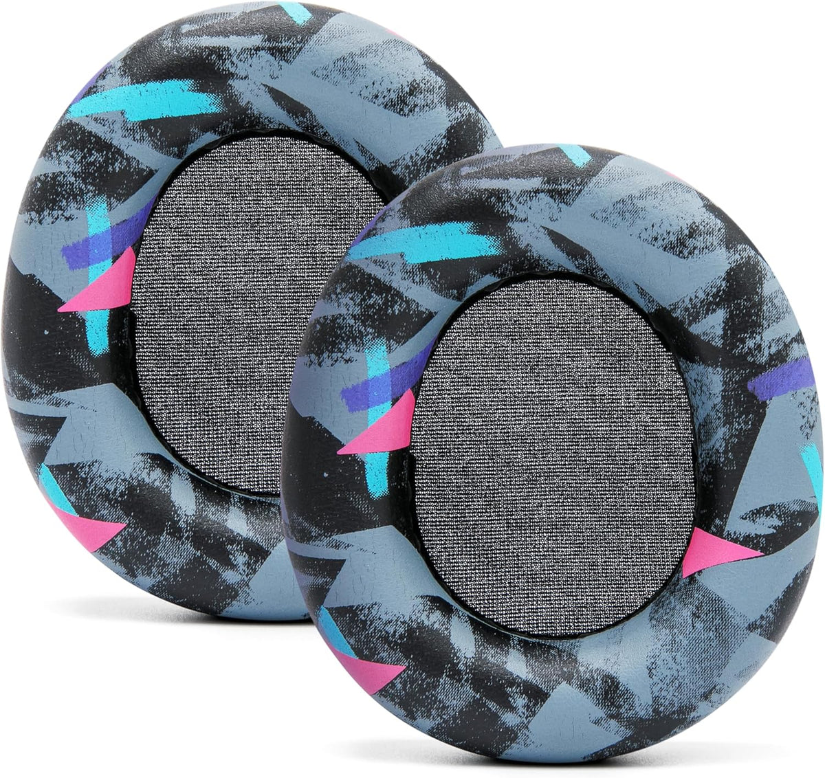 WC Upgraded Replacement Earpads for Steelseries Arctis Nova Pro Wireless Made by Wicked Cushions | Improved Durability, Thickness, Softer Leather, and Sound Isolation | 90's Black - PuriLite