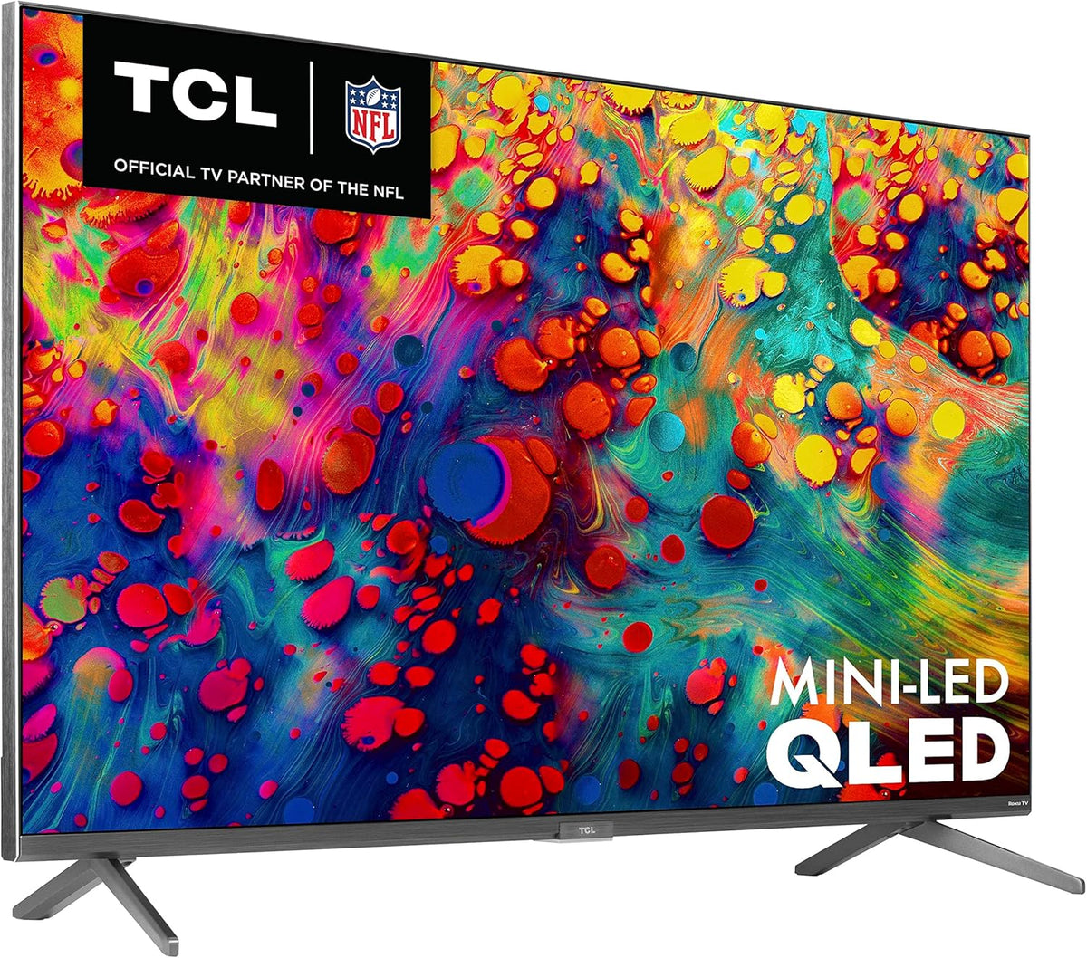 TCL 55-Inch QM6K Series QLED 4K Smart QD-Mini LED TV with Google TV (2025 Model) New Halo Control System, LD500 Precise Dimming Series, High Contrast HVA Panel, 144Hz Native Panel Refresh Rate - PuriLite
