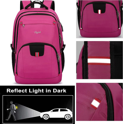 Laptop Backpack Travel Computer Backpack College Bookbag School Backpack - PuriLite