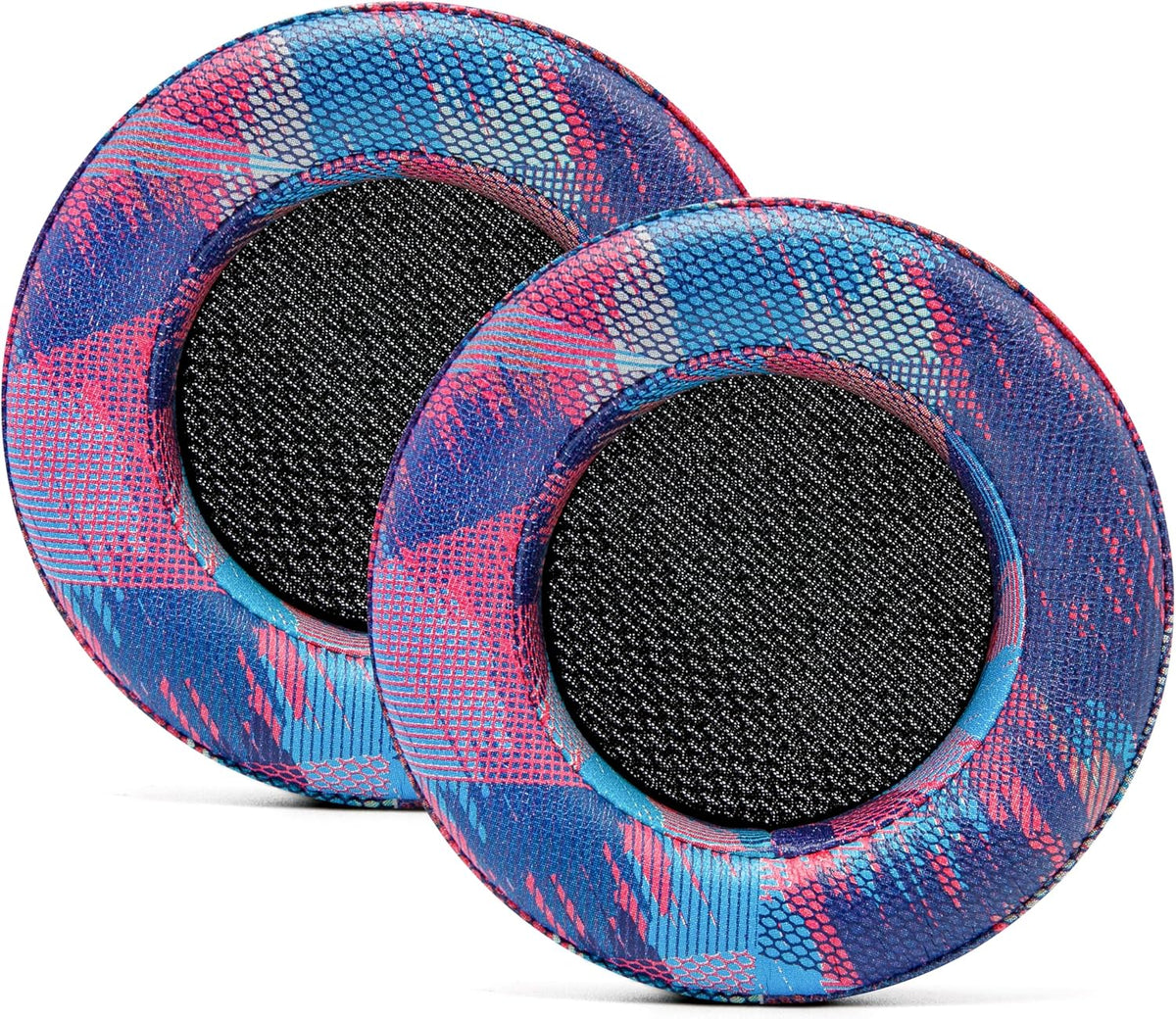 WC Upgraded Replacement Earpads for Corsair Virtuoso RGB Wireless Gaming Headset Made by Wicked Cushions | Improved Durability, Thickness, Softer Leather, and Sound Isolation | (90s Black) - PuriLite