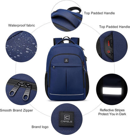Laptop Backpack Travel Computer Backpack College Bookbag School Backpack - PuriLite
