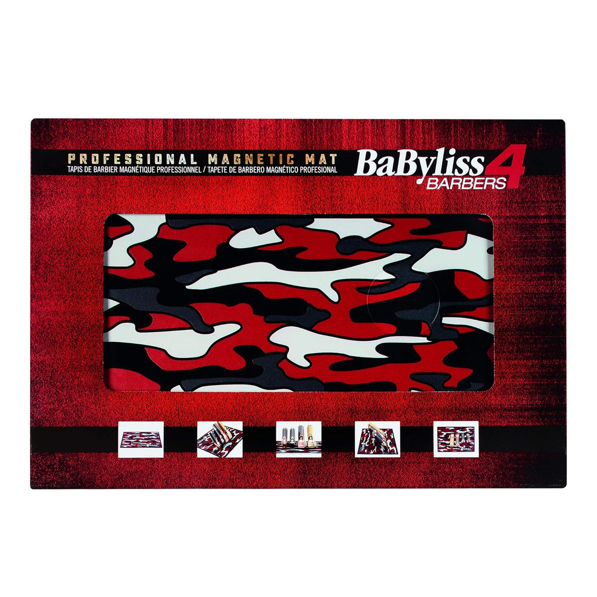 BaBylissPRO Magnetic Strip Rubber Barber Mat - PuriLite