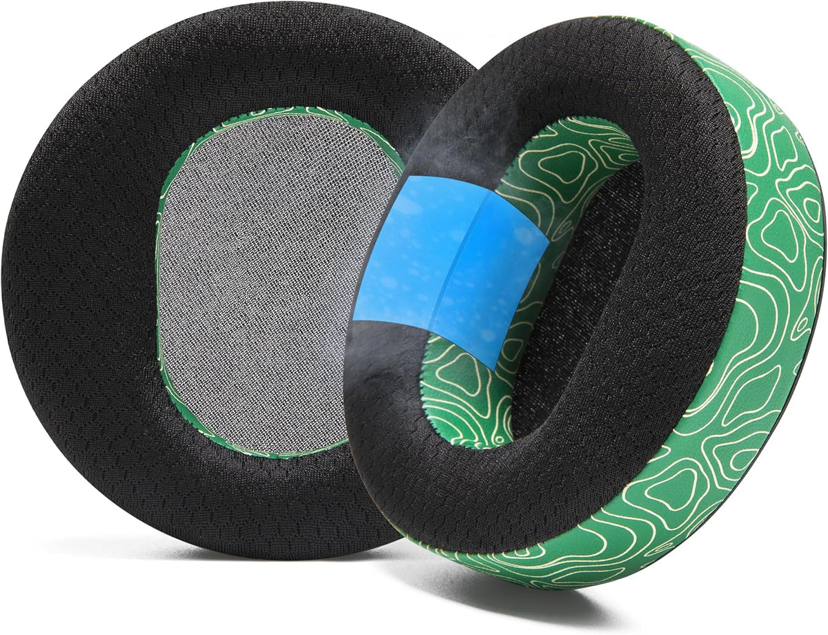 WC Freeze Maxwell - Cooling Gel Replacement Earpads for Audeze Maxwell Headphones by Wicked Cushions - Elevate Comfort, Durability, Thickness & Sound Isolation for Epic Gaming Sessions | Black - PuriLite
