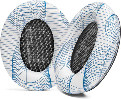WC Wicked Cushions Upgraded Replacement Ear Pads for Bose QC35 & QC35ii (QuietComfort 35) Headphones & More - Softer Leather, Luxurious Memory Foam, Added Thickness, Extra Durability | Hex Red - PuriLite