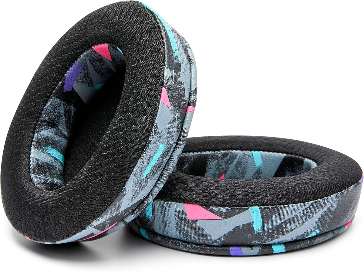 WC Freeze for Arctis Nova - Hybrid Fabric Cooling Gel Replacement Earpads for Arctis Nova Pro Wired, Nova 7, 5, 4, 3, 1 - Made by Wicked Cushions (Does Not Fit Nova Pro Wireless) | Black - PuriLite
