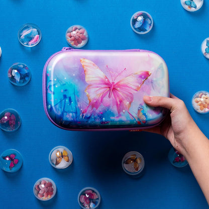 ZIPIT 3D Pencil Box for Kids | Lenticular Pencil Case for School | Large Capacity Pencil Pouch for Girls and Boys - PuriLite