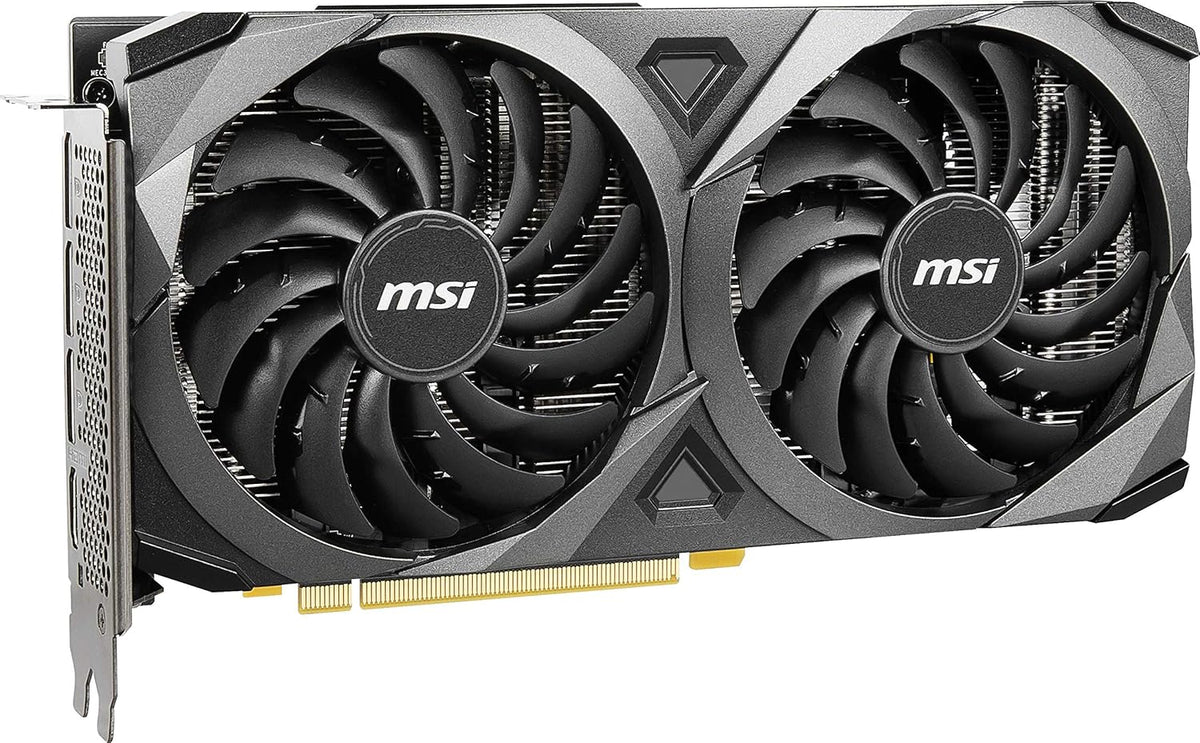 MSI GeForce RTX 3060 Ventus 2X 12G OC, Gaming Graphics Card - RTX 3060 - PuriLite