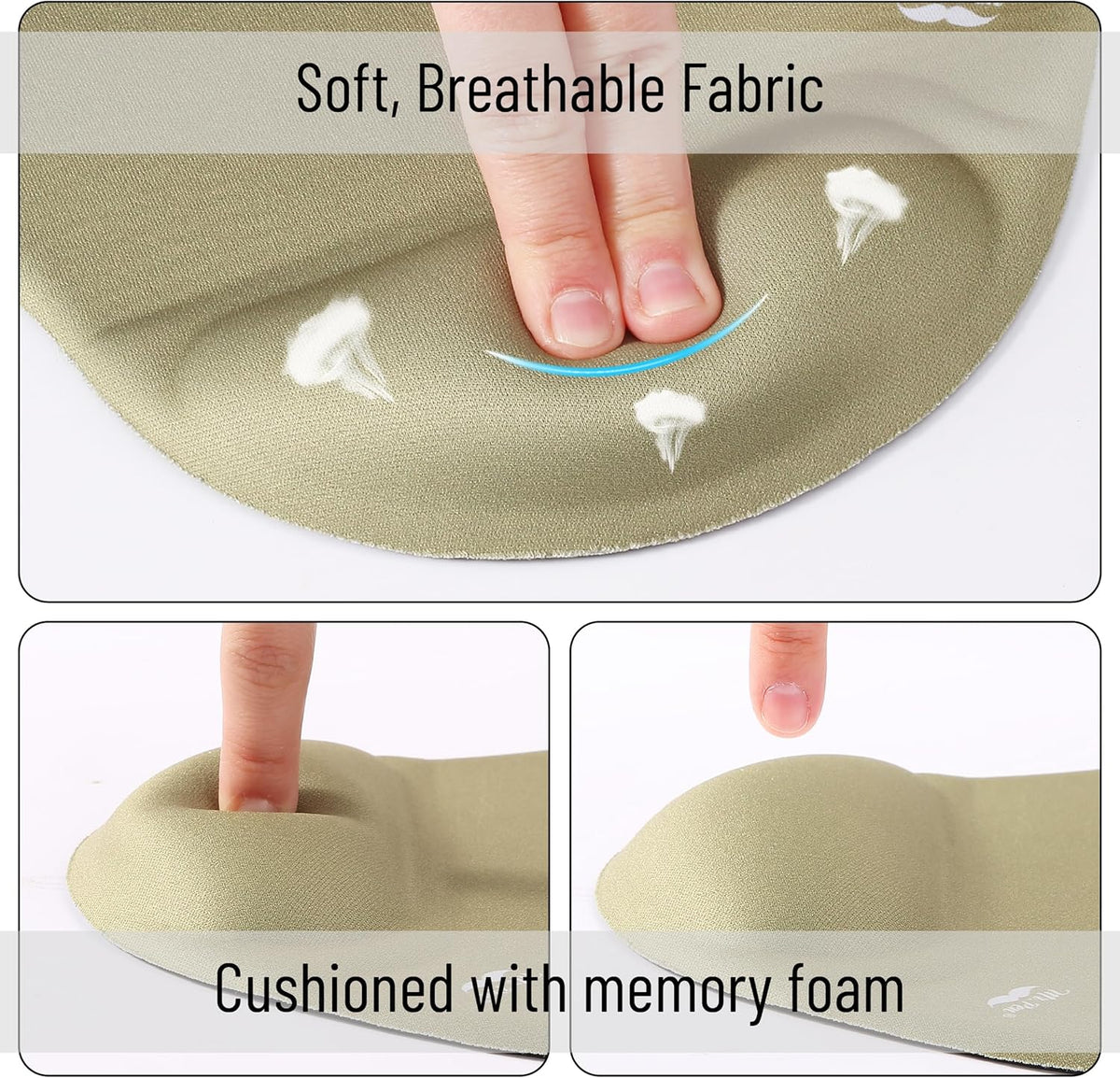 Purilite Select Ergonomic Gel Mouse Pad - PuriLite