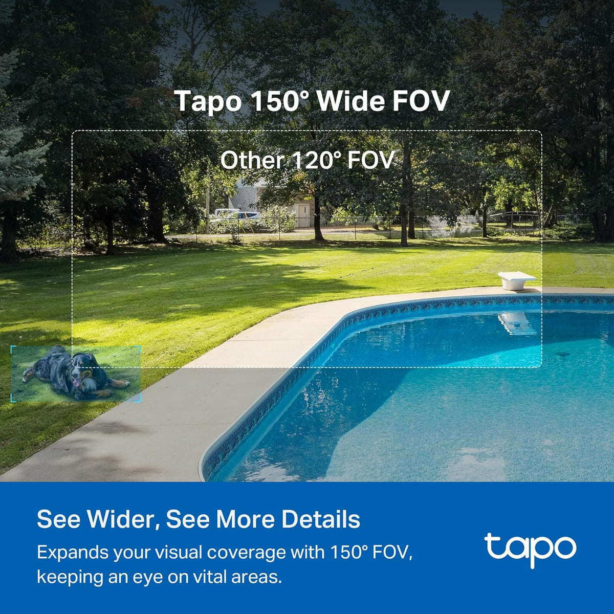 TP-Link Tapo Solar-Powered Security Camera Kit, 2K Wireless Battery Camera w/Solar Panel Base, Smart Person Detection, SD/Cloud Storage, Spotlight Color Night Vision, No Hub Needed (Tapo C410 KIT) - PuriLite