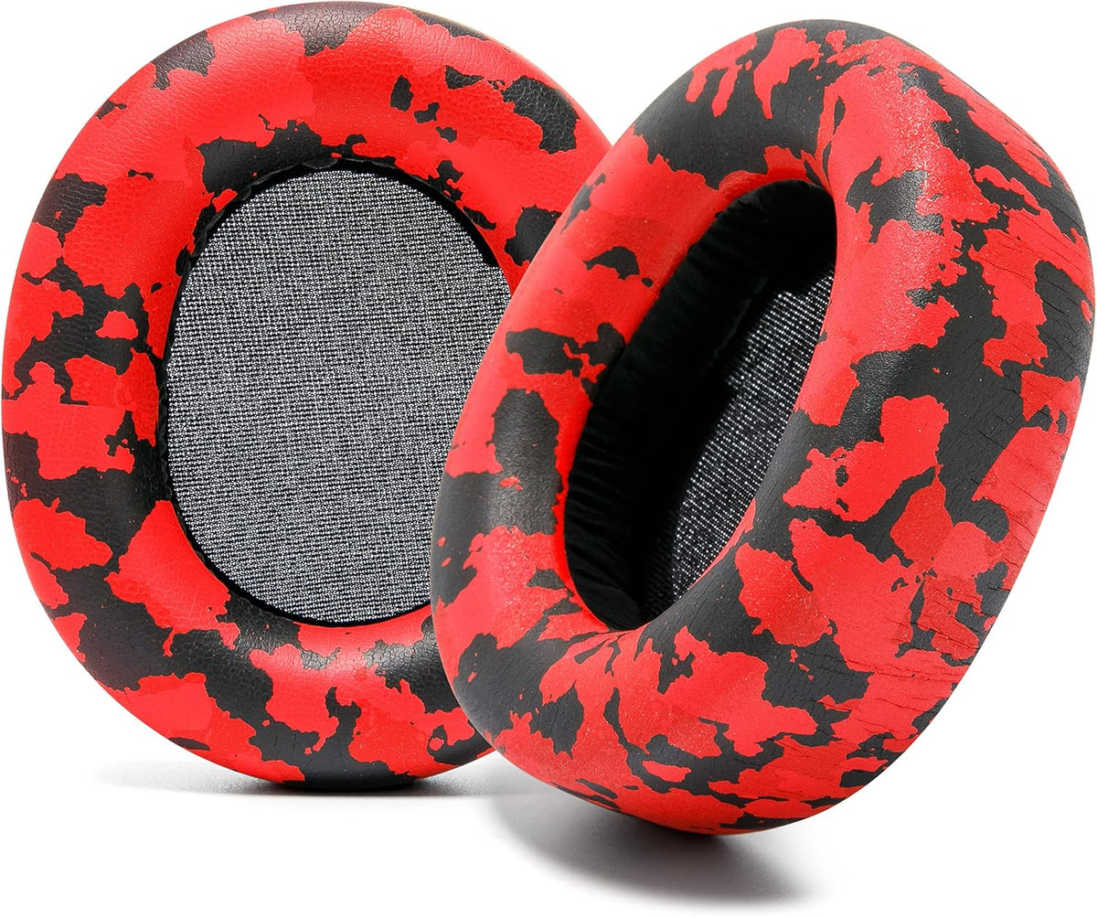 WC Upgraded Replacement Earpads for Steelseries Arctis Nova Pro Wireless Made by Wicked Cushions | Improved Durability, Thickness, Softer Leather, and Sound Isolation | 90's Black - PuriLite
