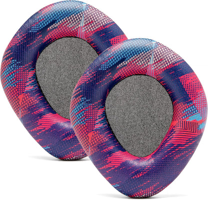 WC Upgraded Replacement Earpads for Corsair Void & Corsair Void Pro Wired & Wireless Gaming Headsets Made by Wicked Cushions | Improved Durability, Thickness, and Sound Isolation | (Speed Racer) - PuriLite