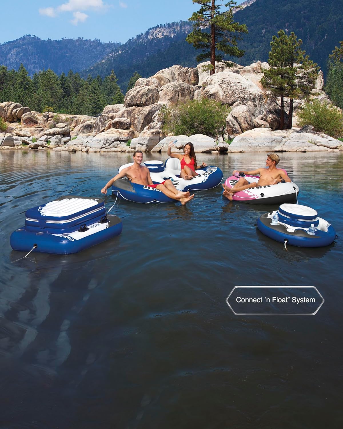 Intex Inflatable Pool and Lake Floats – Inflatable Rafts, Loungers & Ride-Ons - PuriLite