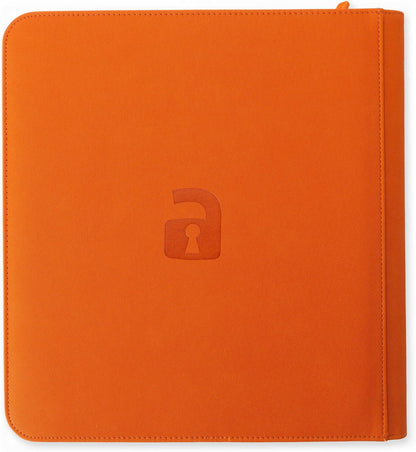 Vault X 12 Pocket Trading Card Zip Binder, 480 Cards, Compatible with Pokemon Scarlet & Violet Set, Exo-Tec Album Material, 20 Side-Loading Pages, Folder for Collectible TCG (SV1) - PuriLite