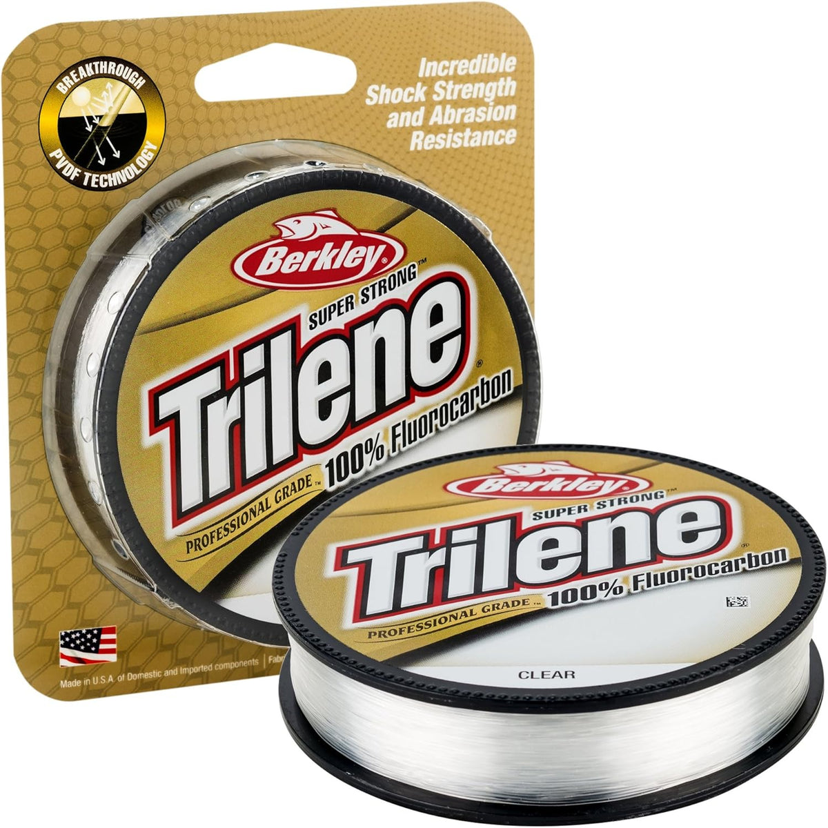 Trilene 100% Fluorocarbon Clear 0.012in | 0.30mm - PuriLite