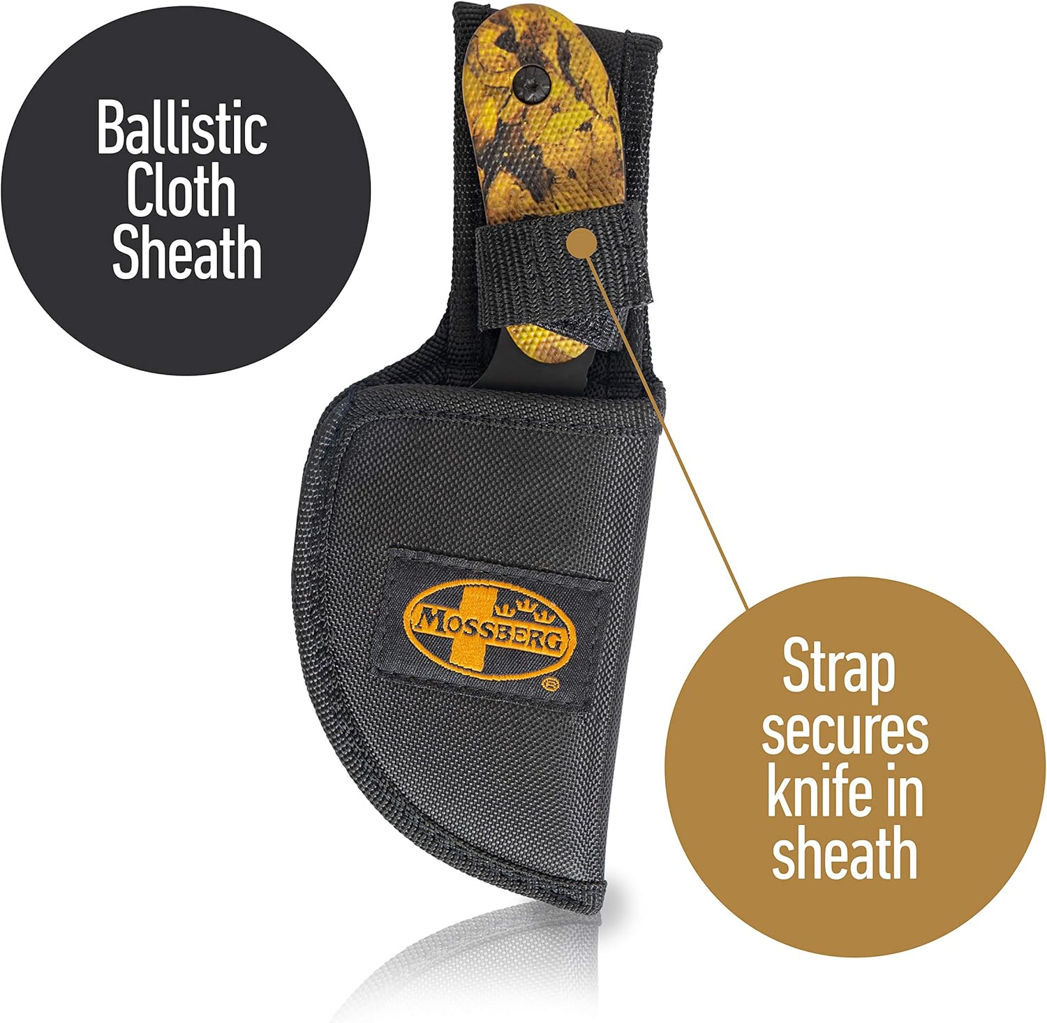 Mossberg Fixed Skinning Knife - PuriLite