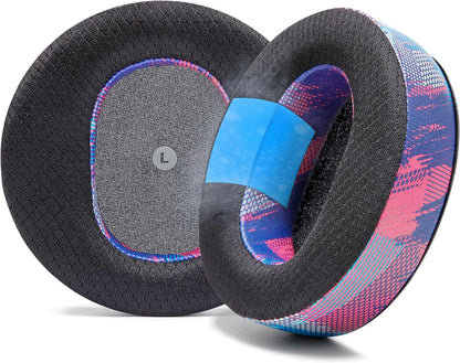 WC Freeze Maxwell - Cooling Gel Replacement Earpads for Audeze Maxwell Headphones by Wicked Cushions - Elevate Comfort, Durability, Thickness & Sound Isolation for Epic Gaming Sessions | Black - PuriLite