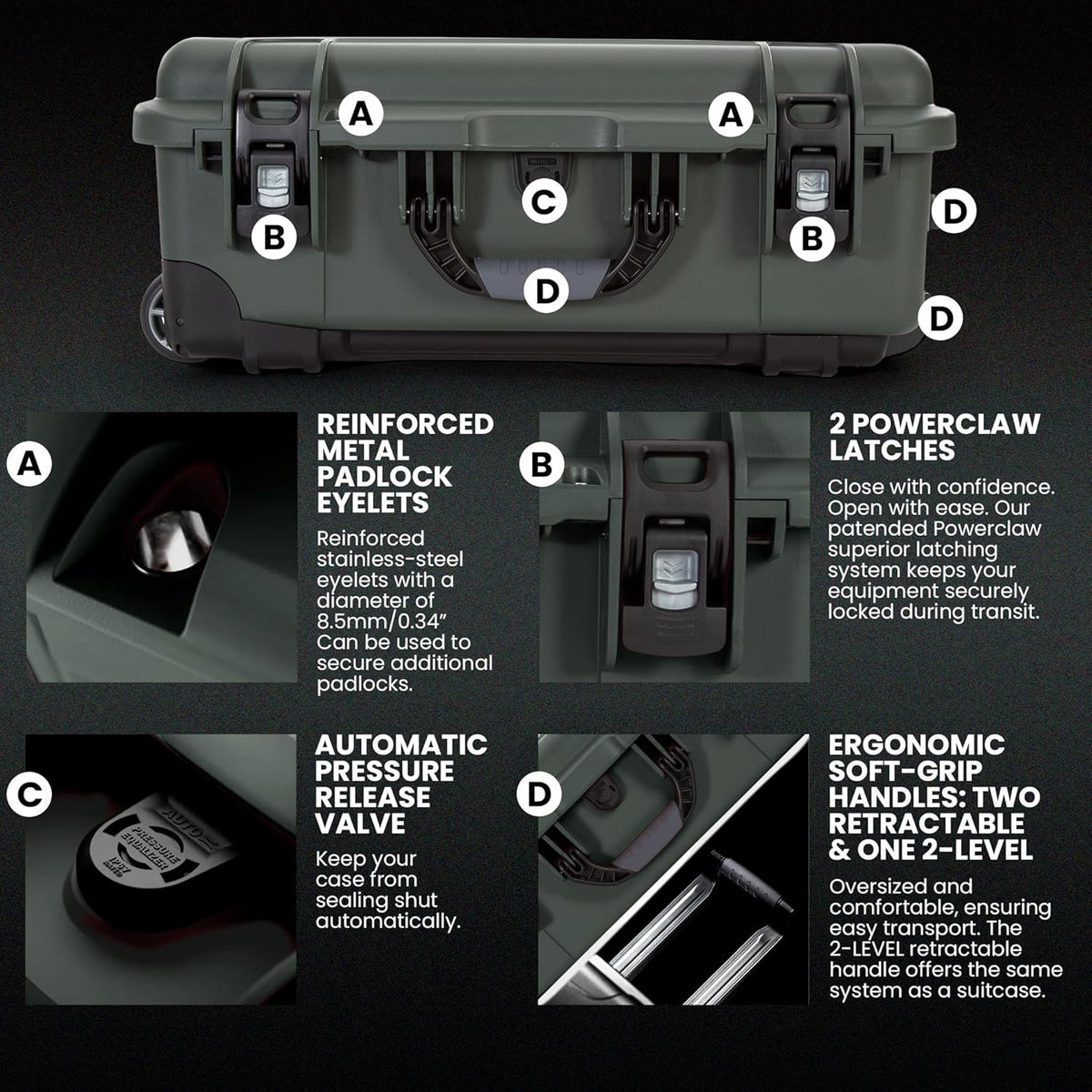 NANUK 935 Pro Photo Kit with N-Cubik - PuriLite