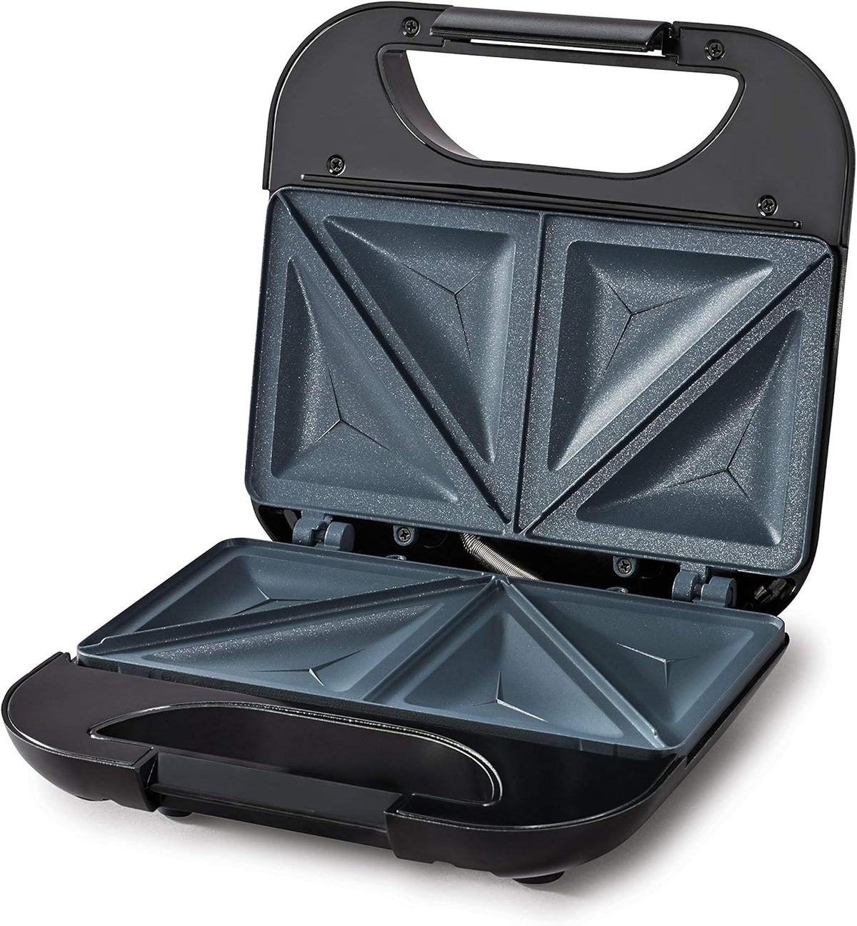 Oster DiamondForce Sandwich Maker, Stainless Steel & Black - PuriLite