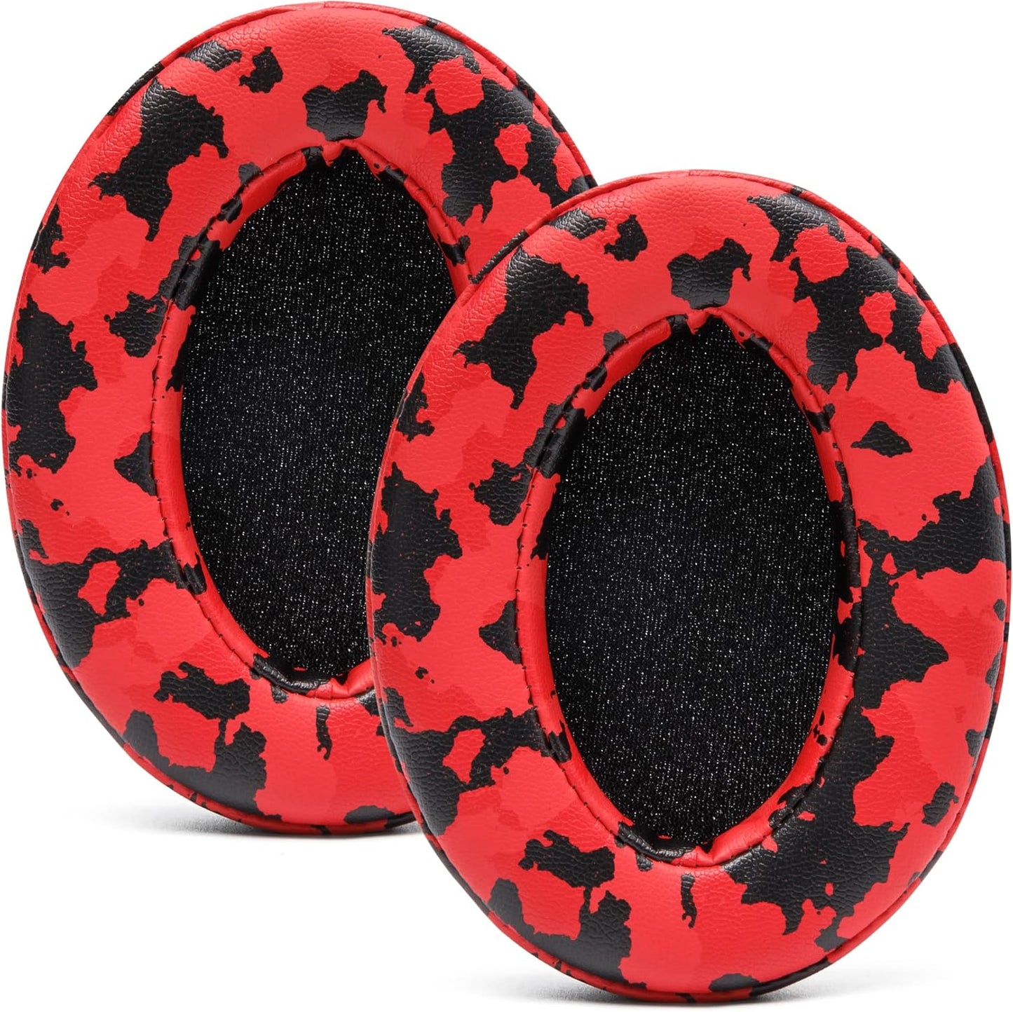 WC PadZ - The Ultimate Upgraded Earpads by Wicked Cushions - Compatible with Audio Technica, HyperX, SteelSeries Arctis & More - Extra Thick - Bigger Opening - Softer Memory Foam | (Speed Racer) - PuriLite