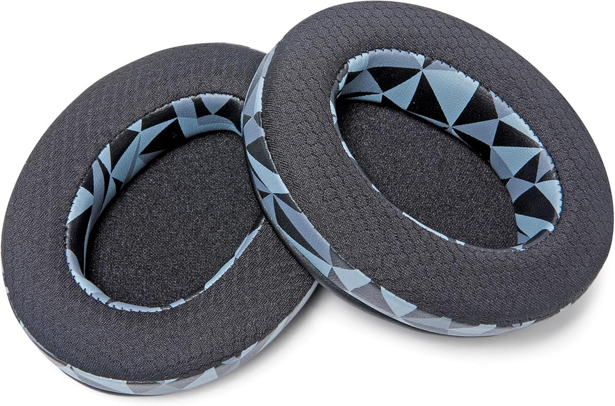 WC Freeze for Arctis Nova - Hybrid Fabric Cooling Gel Replacement Earpads for Arctis Nova Pro Wired, Nova 7, 5, 4, 3, 1 - Made by Wicked Cushions (Does Not Fit Nova Pro Wireless) | Black - PuriLite