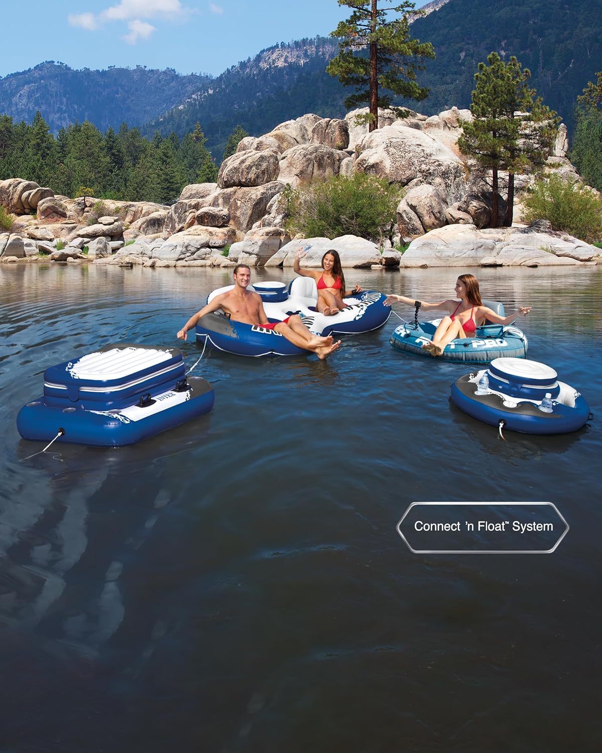 Intex Inflatable Pool and Lake Floats – Inflatable Rafts, Loungers & Ride-Ons - PuriLite