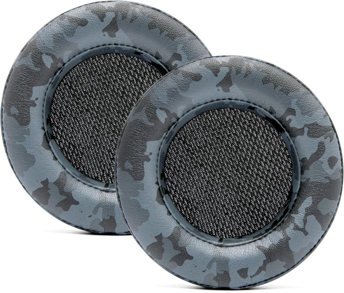 WC Upgraded Replacement Earpads for Corsair Virtuoso RGB Wireless Gaming Headset Made by Wicked Cushions | Improved Durability, Thickness, Softer Leather, and Sound Isolation | (90s Black) - PuriLite