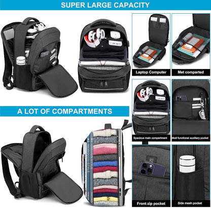Laptop Backpack Travel Computer Backpack College Bookbag School Backpack - PuriLite
