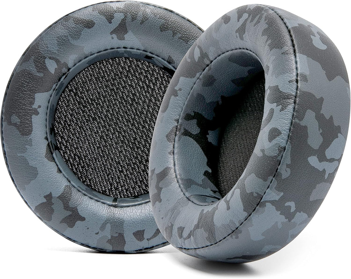 WC Upgraded Replacement Earpads for Corsair Virtuoso RGB Wireless Gaming Headset Made by Wicked Cushions | Improved Durability, Thickness, Softer Leather, and Sound Isolation | (90s Black) - PuriLite