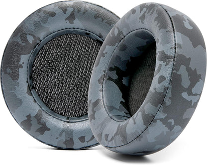 WC Upgraded Replacement Earpads for Corsair Virtuoso RGB Wireless Gaming Headset Made by Wicked Cushions | Improved Durability, Thickness, Softer Leather, and Sound Isolation | (90s Black) - PuriLite