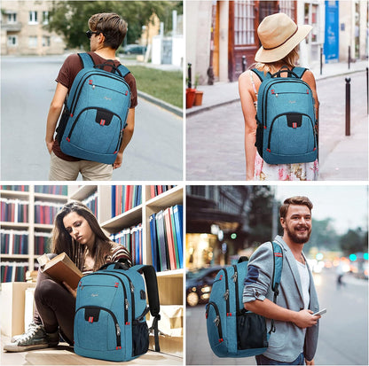 Laptop Backpack Travel Computer Backpack College Bookbag School Backpack - PuriLite